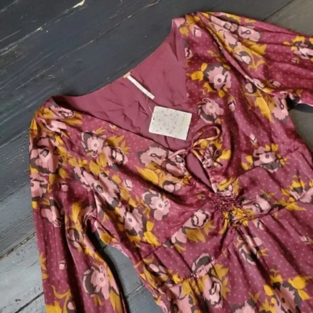 NWT Free People Floral Dress